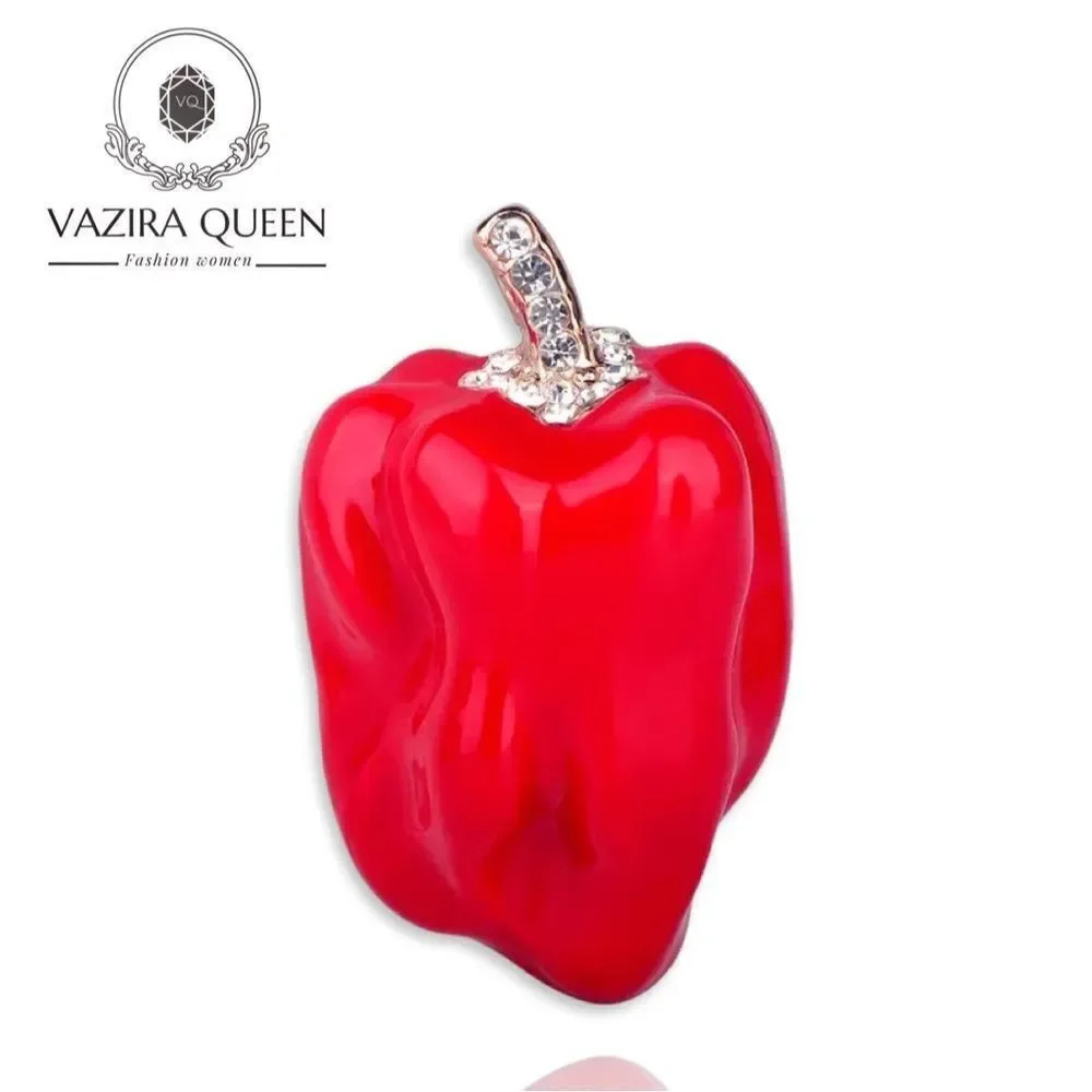VQ Bell Pepper Brooch